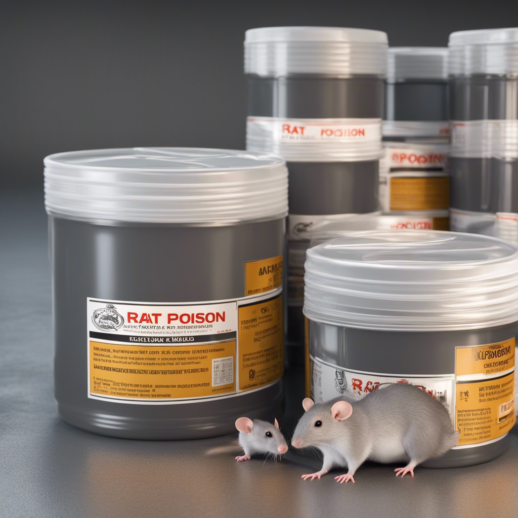 Rat poison 3d model.